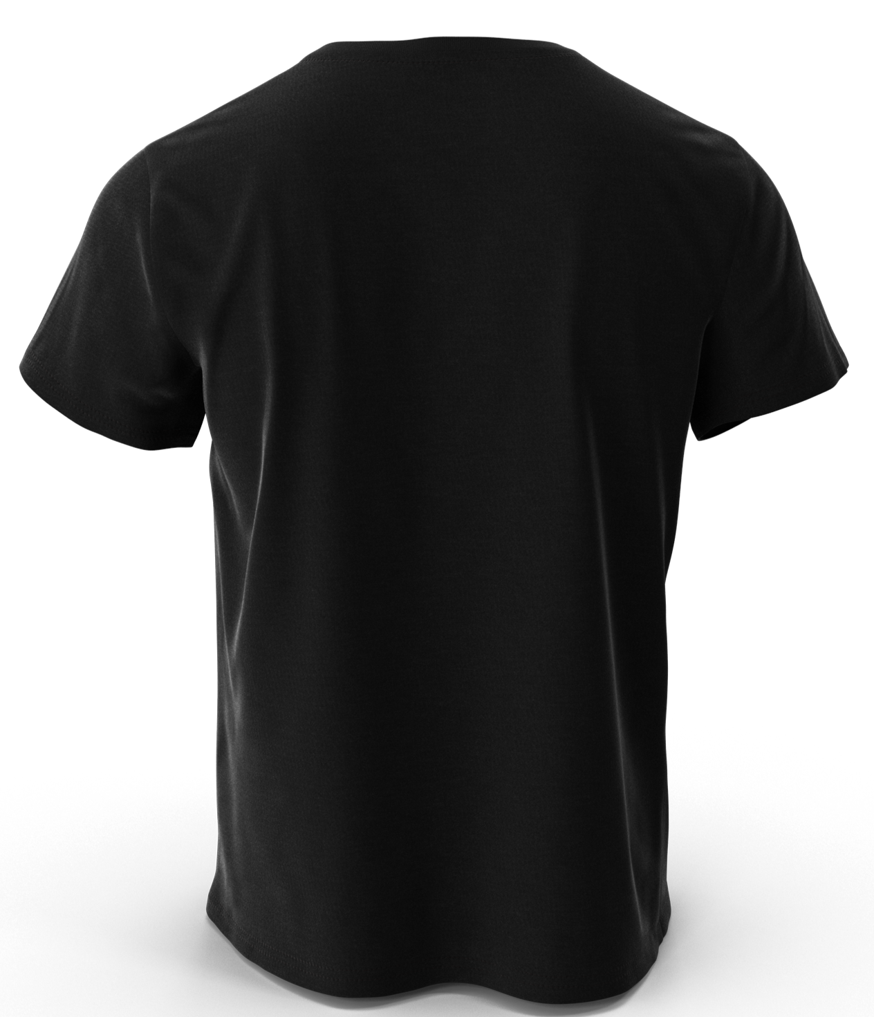 Black 100% Soft Cotton Mens T-Shirts