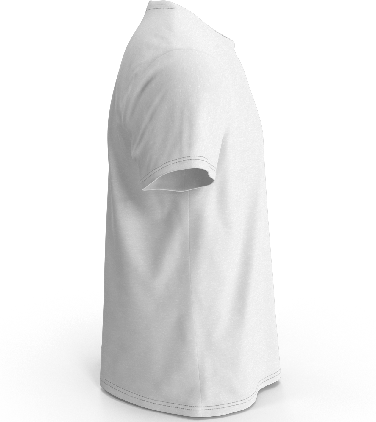 White color 100% Soft Cotton Mens T-Shirt